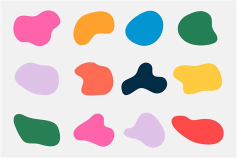 odd shapes clip art.